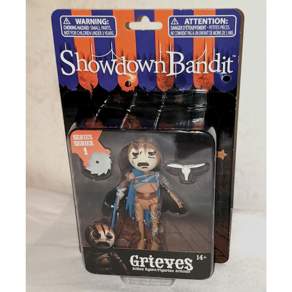 Showdown Bandit Grieves Action Figure Series 1 Accessories - Picture 1 of 3